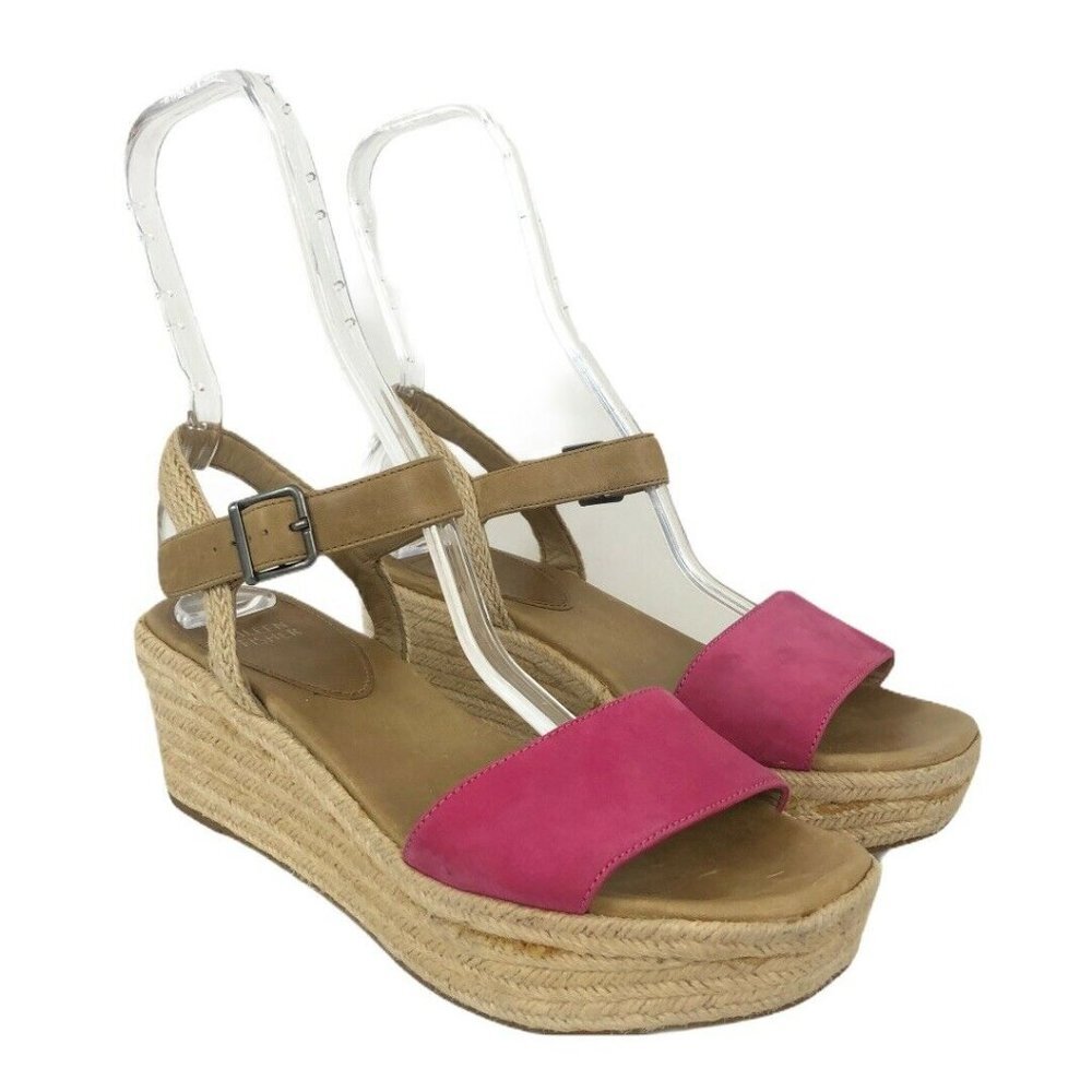 Eileen Fisher Women's Size 9 Pink Clasp Sandals